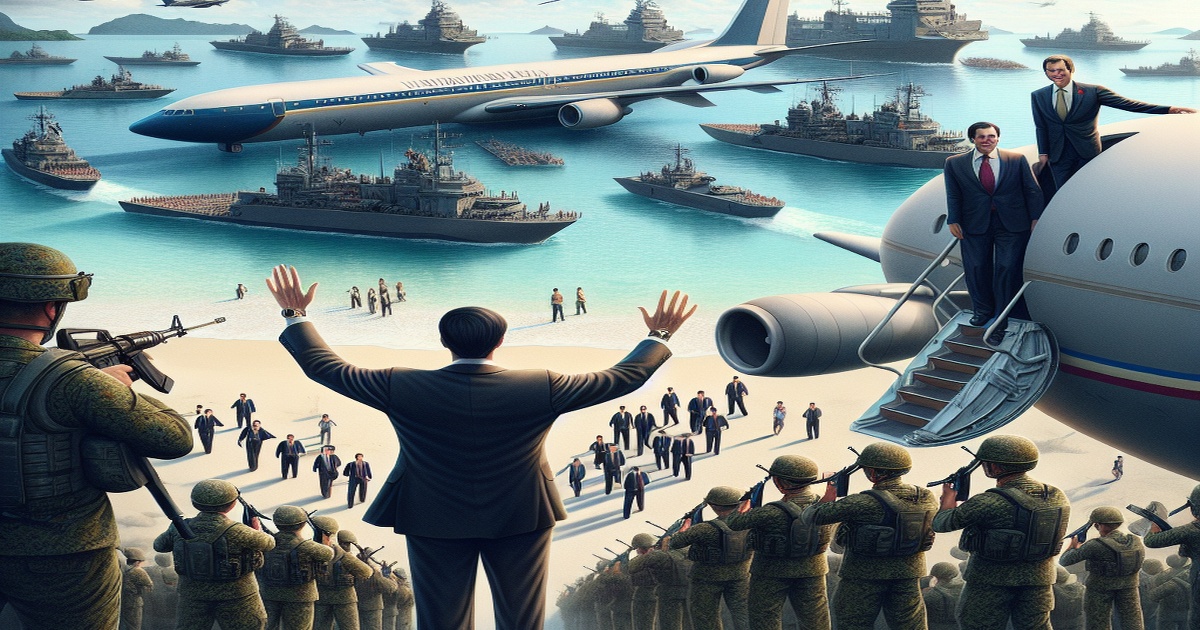 Tensions Rise as US Senators Visit Taiwan Amid China's Military Exercises