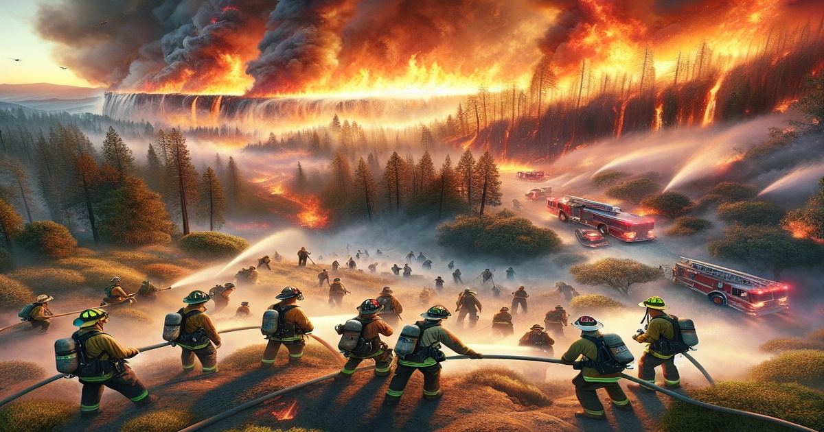 Main image to the post Thousands Evacuated, Five Dead as Firefighters Battle Devastating Blazes