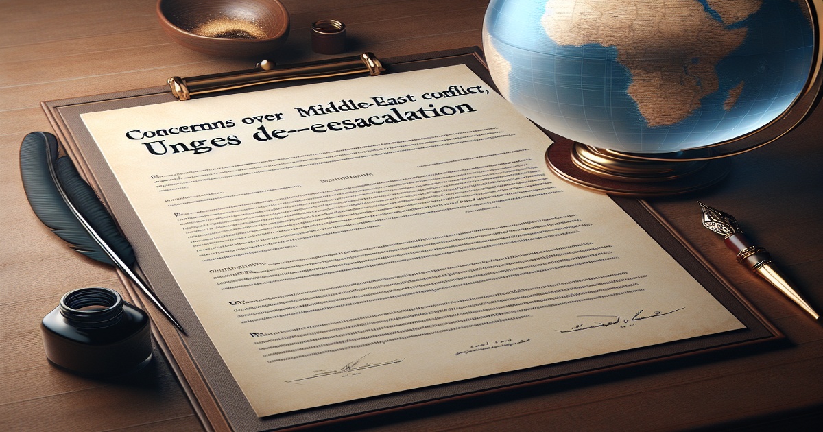 Main image to the post China Concerned Over Iran-Israel Conflict, Urges De-escalation