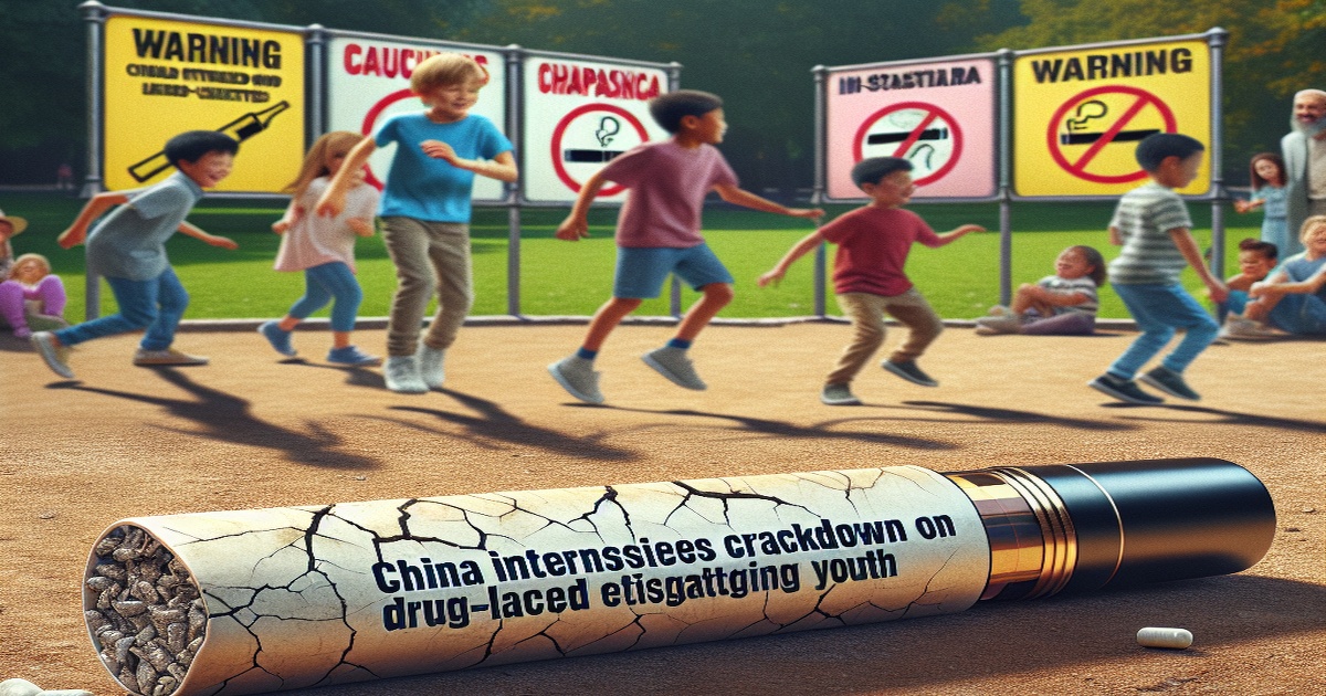Main image to the post China Intensifies Crackdown on Drug-Laced E-Cigarettes Targeting Youth