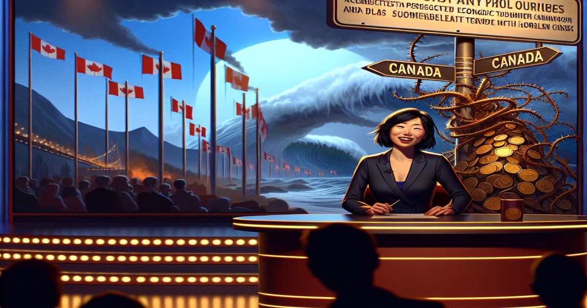 Main image to the post Late-night Hosts Slam Trump Over Economic Turmoil and Canada Controversy