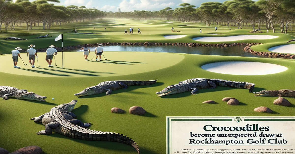 Main image to the post Crocodiles Become Unexpected Draw at North Rockhampton Golf Club