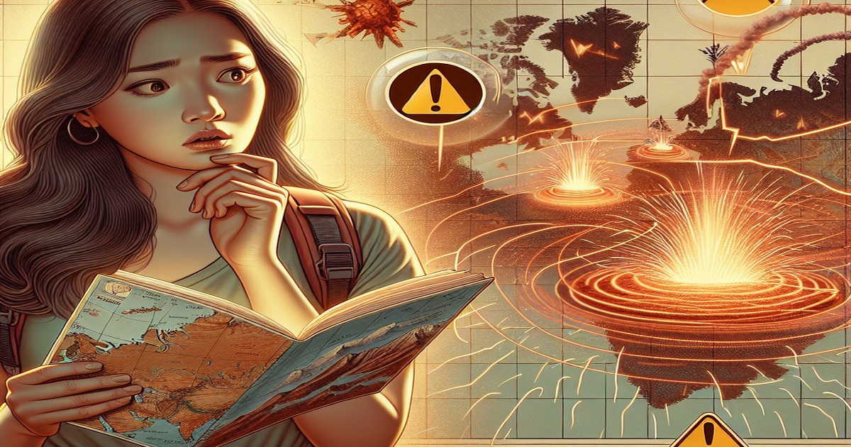 Main image to the post Navigating Seismic Activity, Volcanic Eruptions, and Travel Advisories