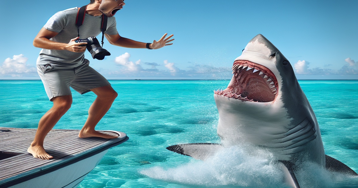 Main image to the post Canadian Tourist Loses Hands in Shark Attack While Trying to Take Photo