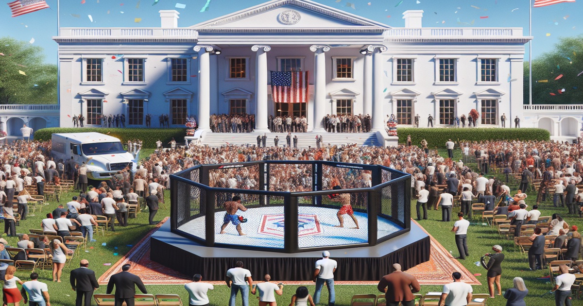 Main image to the post Trump Plans UFC Fight at the White House to Celebrate Independence