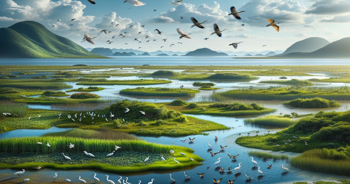 Main image to the post A Thriving Wetland Sanctuary for Migratory Birds in Fujian, China