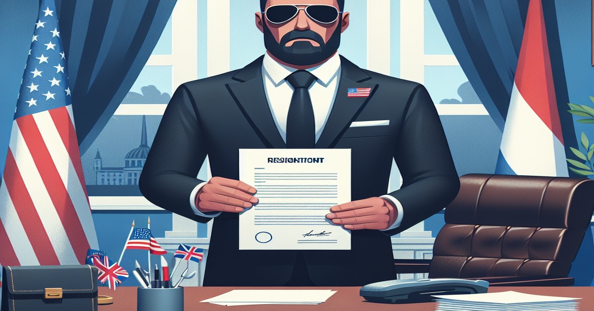 Main image to the post Akiba Resigns as National Security Chief, Citing Need for New U.S. Approach