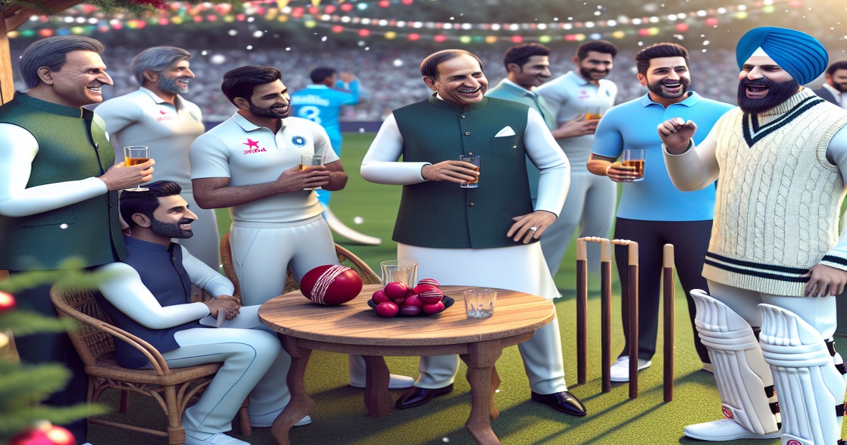 Main image to the post Australian PM Celebrates New Year's Test with Indian Team, Discusses Jasprit Bumrah