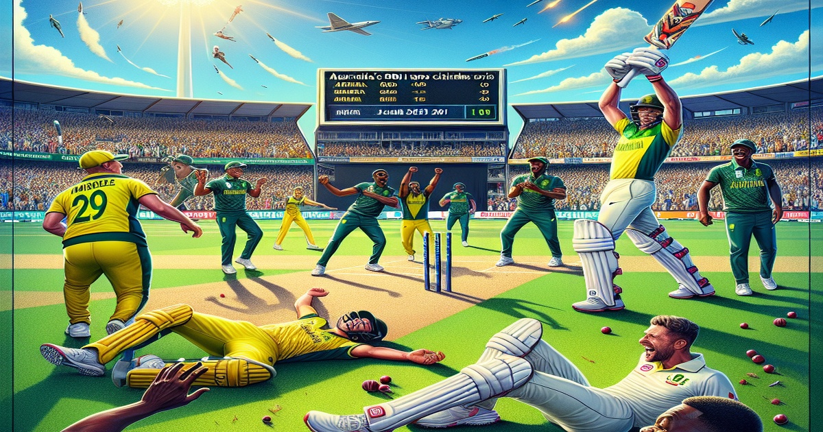 Australia's ODI Woes Continue as South Africa Clinches Series