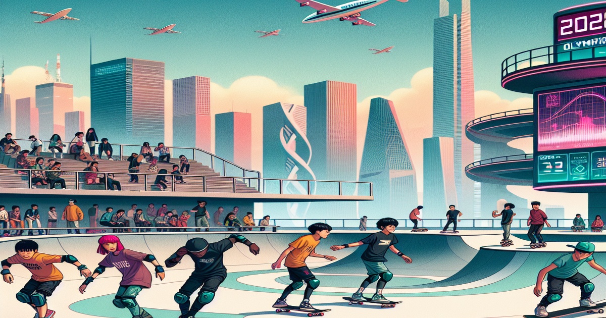Main image to the post Skateboarding's Future Takes Flight, Fueled by Youthful Passion and Olympic Dreams