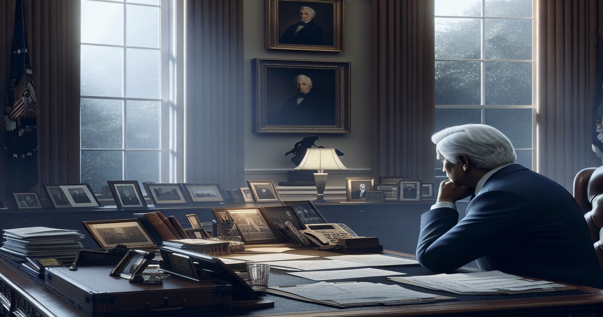 Main image to the post Mood of Dismay at the White House as Biden Reflects on Legacy and Election