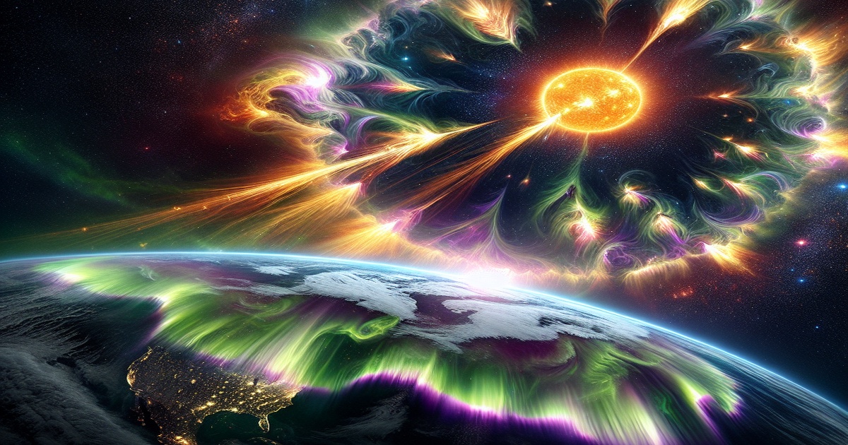Main image to the post Solar Storm Strikes Earth, Triggers Spectacular Light Shows