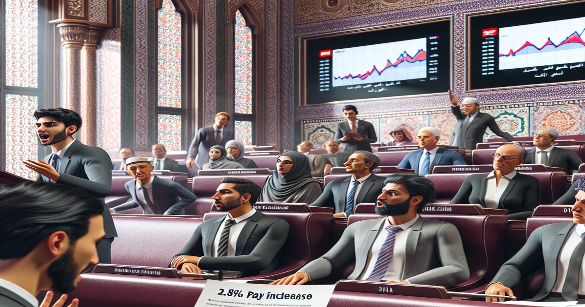 Main image to the post MPs Receive 2.8% Pay Increase Amid Economic Debate