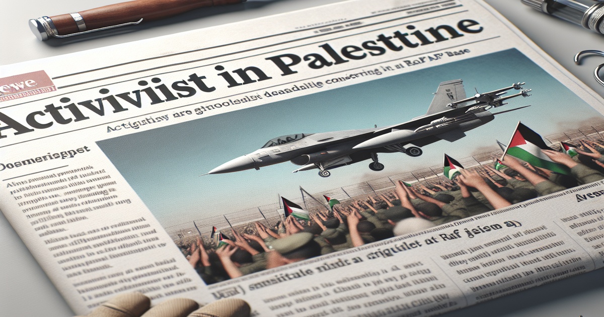 Main image to the post Palestine Action Faces Terrorism Designation After RAF Base Attack