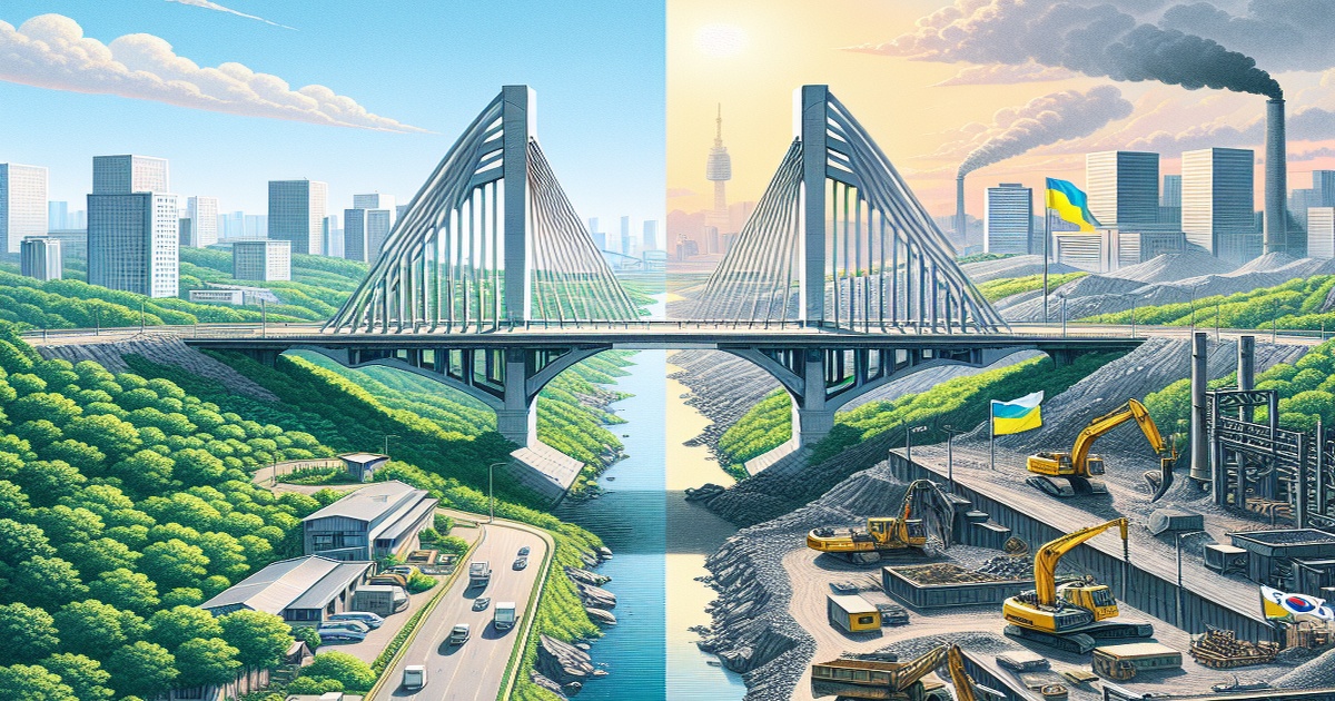 Main image to the post South Korea Bridge Collapse and Ukraine's Rare Earth Minerals Dispute