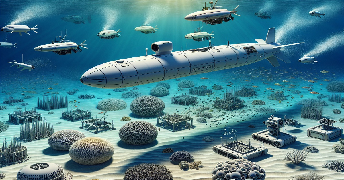 Main image to the post Innovative AUVs and 3D-Printed Reefs Aim to Revitalize Cyprus' Marine Ecosystem