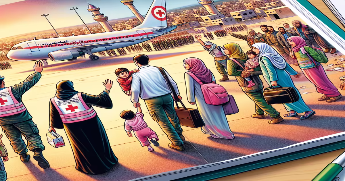 Main image to the post Jordanian Initiative Evacuates Palestinian Children from Gaza for Medical Treatment