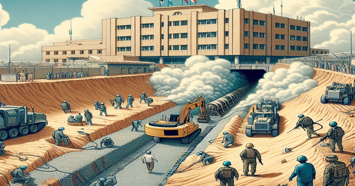 Main image to the post IDF Dismantles Underground Terrorist Route in Northern Gaza Amid Hospital Strike Controversy