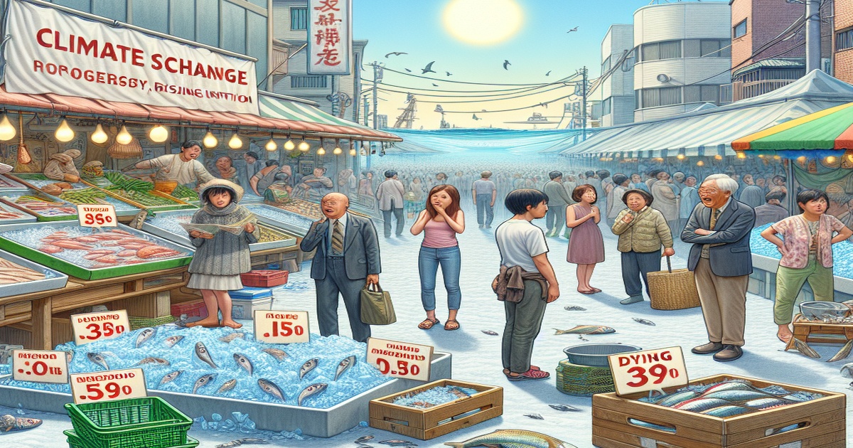 Climate Change and Inflation Batter Japan's Seafood Market