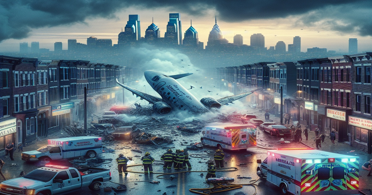 Main image to the post Tragic Medical Jet Crash in Northeast Philadelphia Claims Multiple Lives