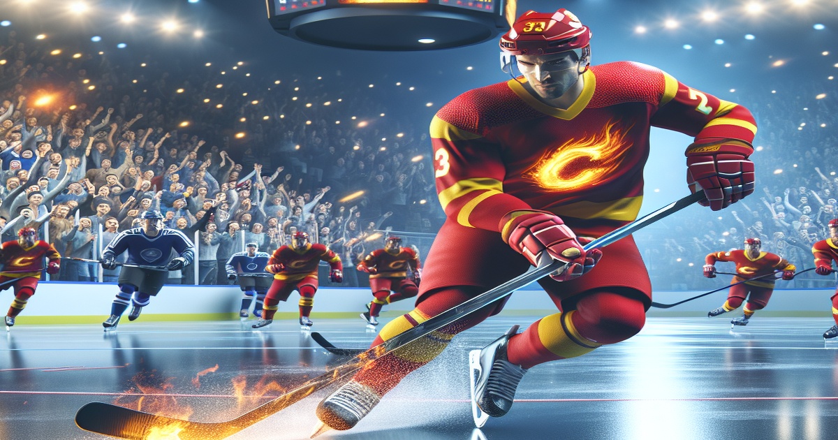 Main image to the post Huberdeau Finds His Form as Flames Push Towards Playoff Contention