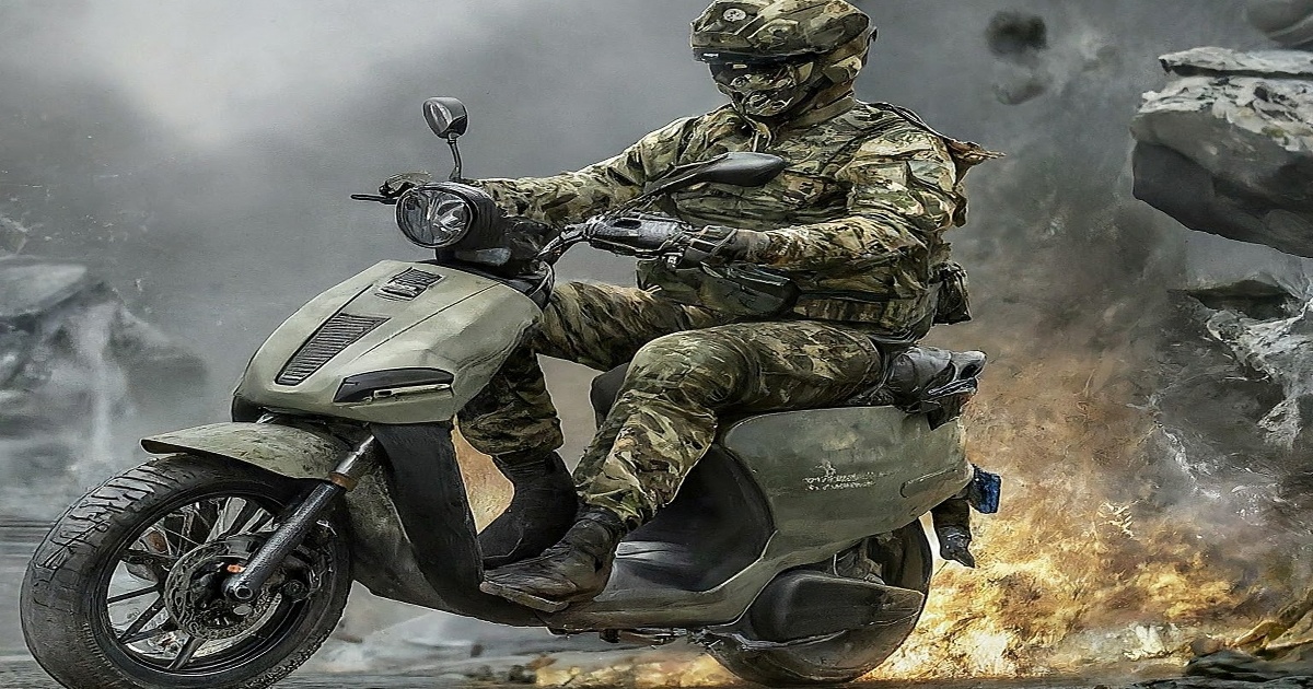 Main image to the post Russian Forces Employ Electric Scooters for Battlefield Swarm Tactics Against Azov Unit