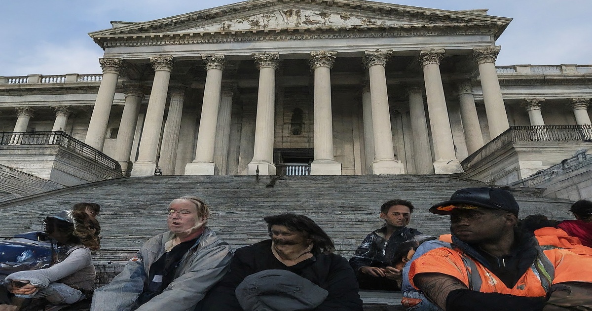 Main image to the post Federal Workers Fight for Jobs Amid Mass Layoffs, Stage Sit-in at Senate Building