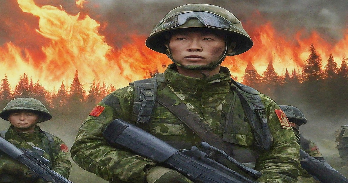 Main image to the post Militia Personnel in China Conduct Emergency Response Exercises for Forest Fires