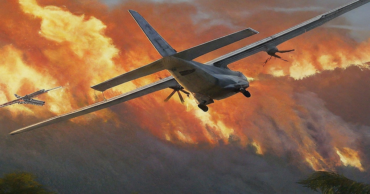 Main image to the post Drone Collision with Firefighting Aircraft in Los Angeles Under Investigation by FBI