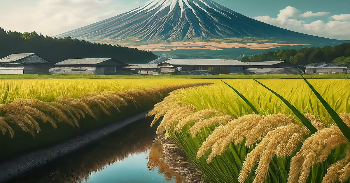 Main image to the post Examining the Complexities of Japan's Rice Production and Its Future