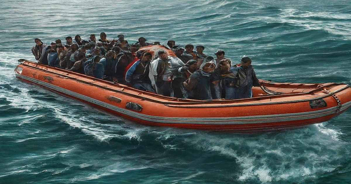 Main image to the post Migrant Boat Rescued Off Calais, UK Arrivals Continue