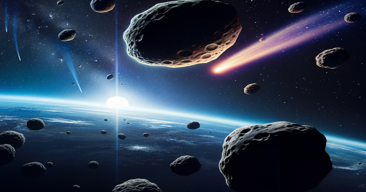 Main image to the post A Multifaceted Exploration of Asteroids and Comets