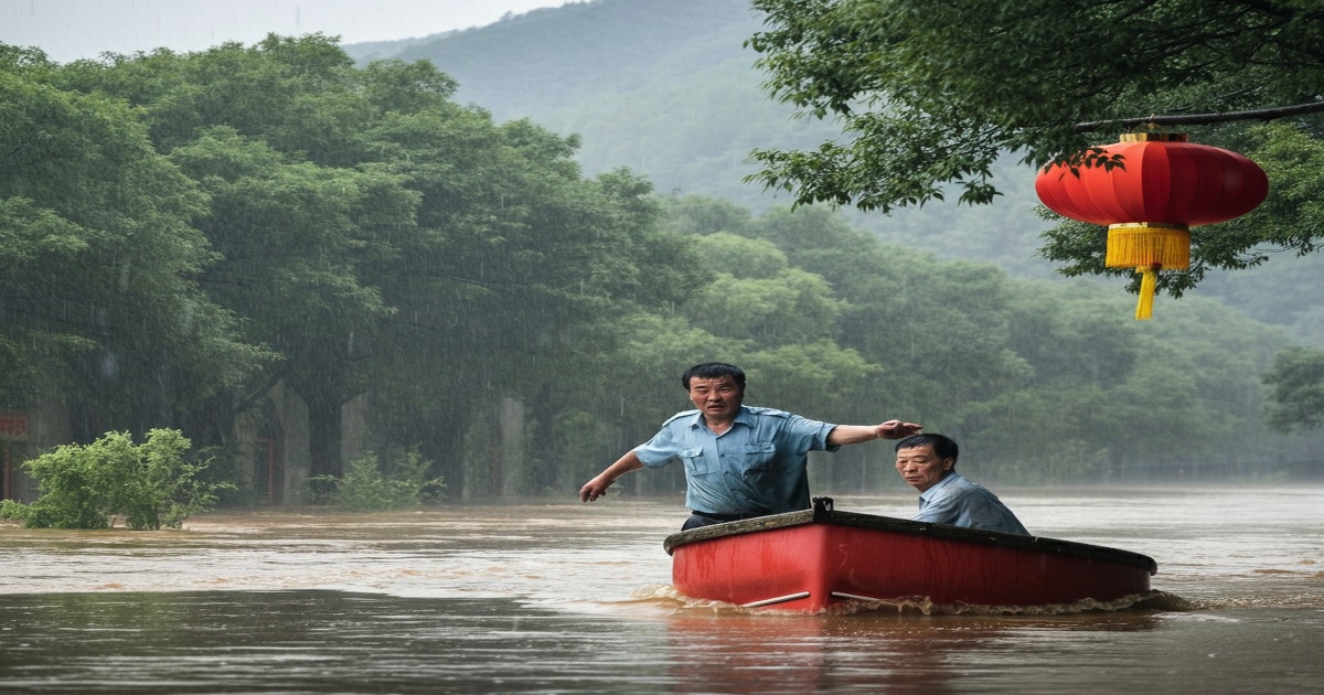 Main image to the post Hunan Province Grapples with Severe Flooding, Thousands Evacuated