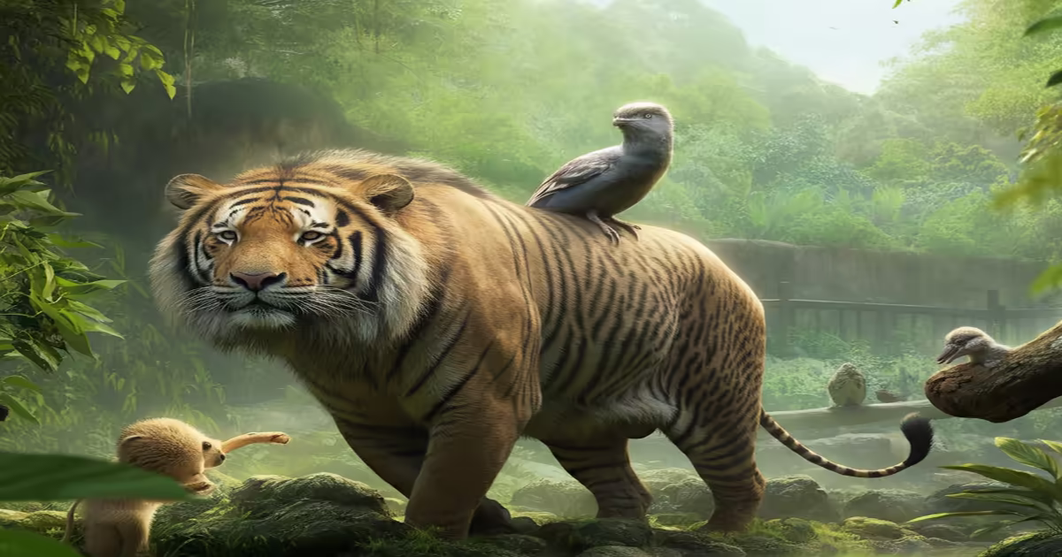How Chongqing Locajoy Theme Park Cares for Its Animals in the Summer Heat