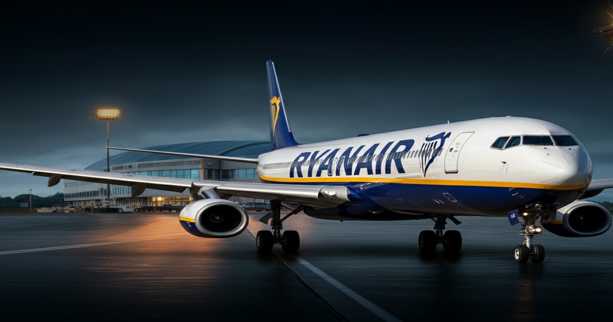 Main image to the post Emergency Forces Ryanair Flight to Divert to Cardiff Airport
