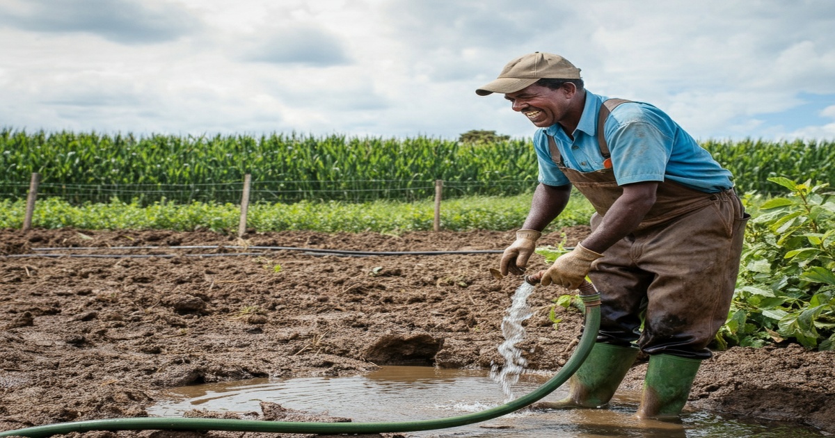 Main image to the post Farmers Slam "Devastating" Hosepipe Ban, Raising Food Security Concerns