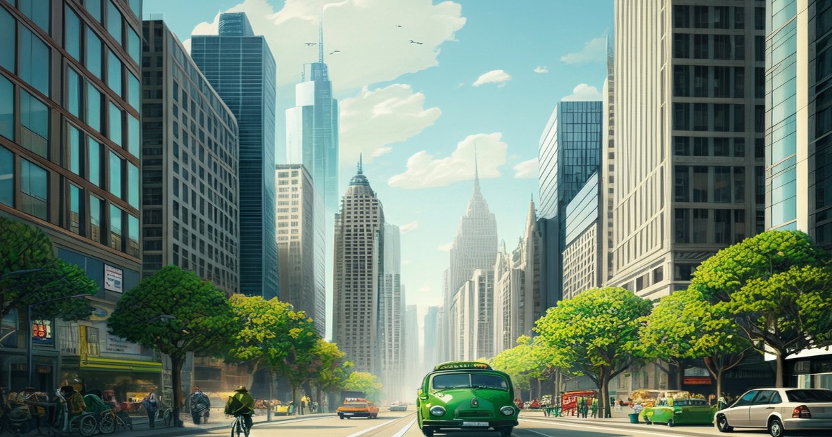Main image to the post Browning and Greening - A Global Perspective on Climate Change and Urban Sustainability