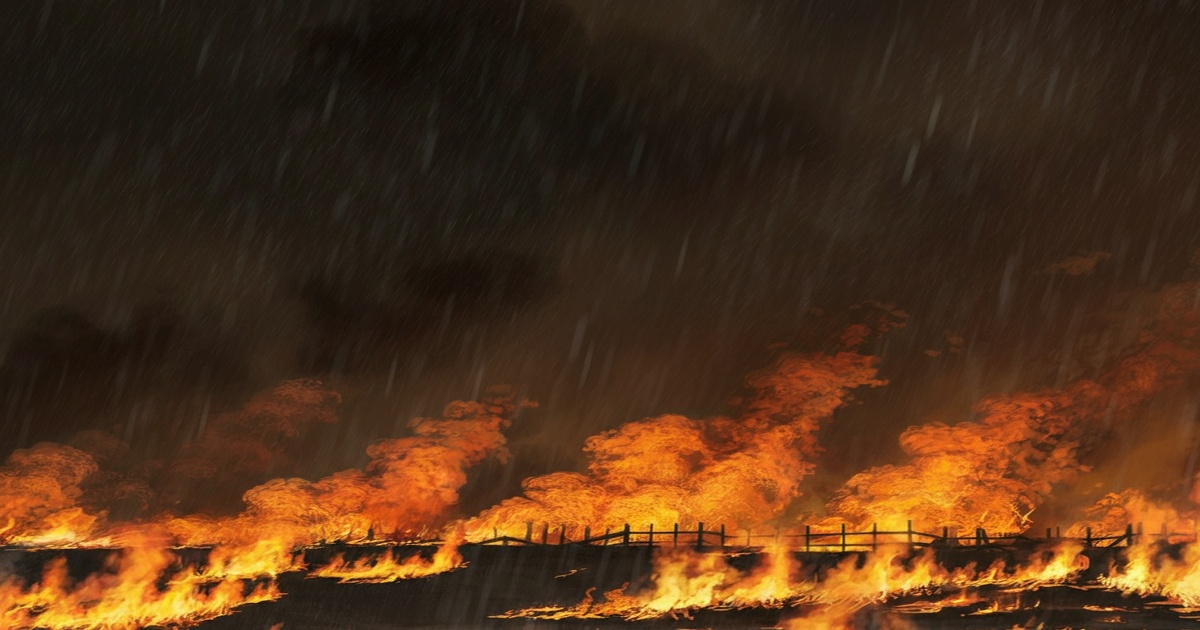 Main image to the post "Rain Brings Hope as Wildfire Rages for Eighth Day in Iwate Prefecture"