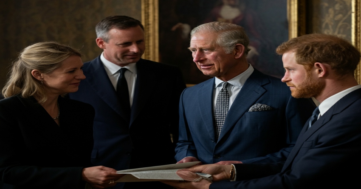 Main image to the post Aides Meet as King Charles and Prince Harry Seek Reconciliation