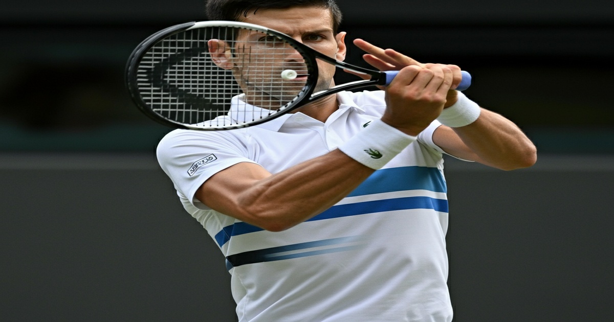 Main image to the post Djokovic Survives Early Scare, Advances at Wimbledon
