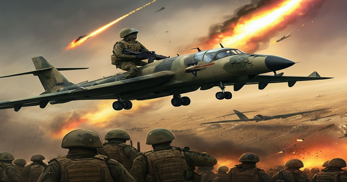 Main image to the post Israeli Airstrikes Target Syrian Military Sites in Damascus and Southern Syria