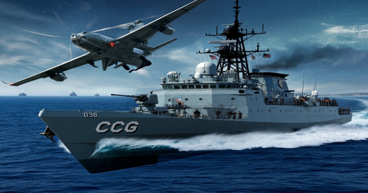 Main image to the post CCG Enhances Maritime Law Enforcement with Ship-Aircraft Coordination