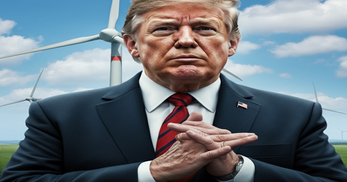 Main image to the post Trump’s False Claims About China’s Wind Power Generate Backlash