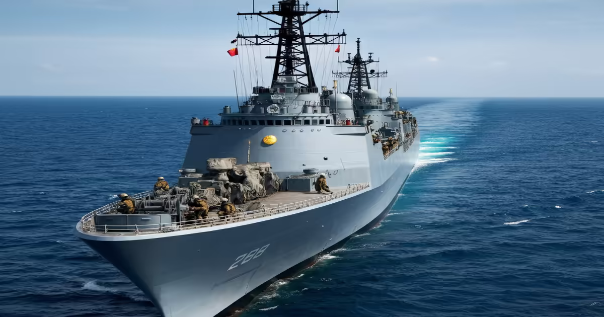Main image to the post China Defends Naval Drills Amid Australian Concerns