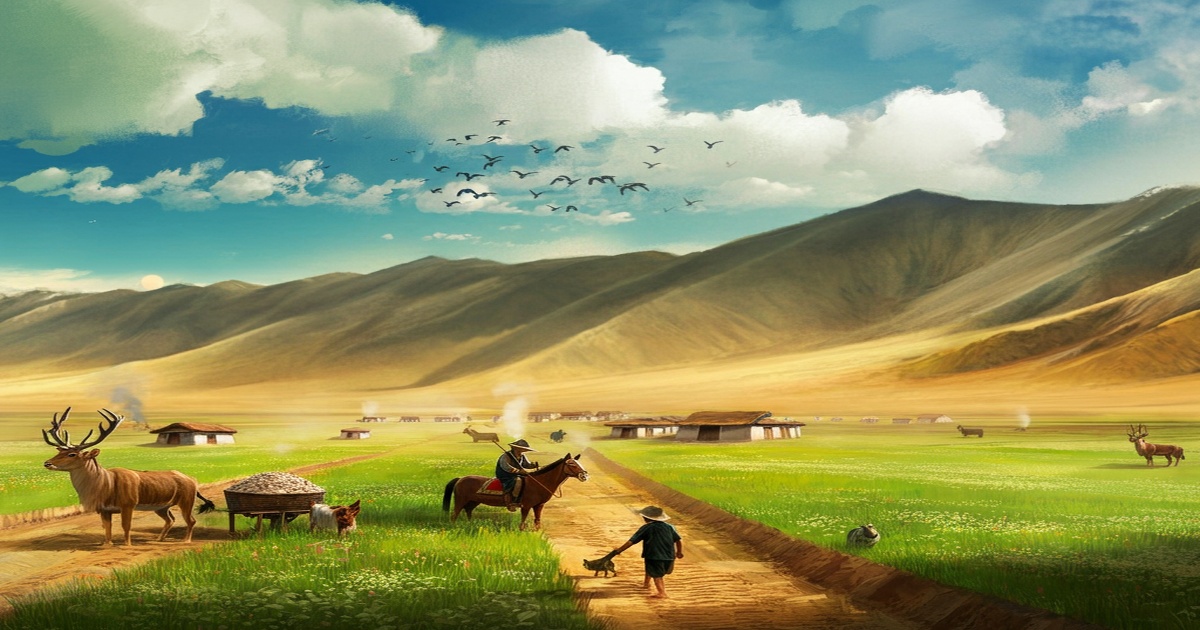 Main image to the post Community-Led Greening Effort Transforms Barren Landscapes in Qinghai-Tibet Plateau
