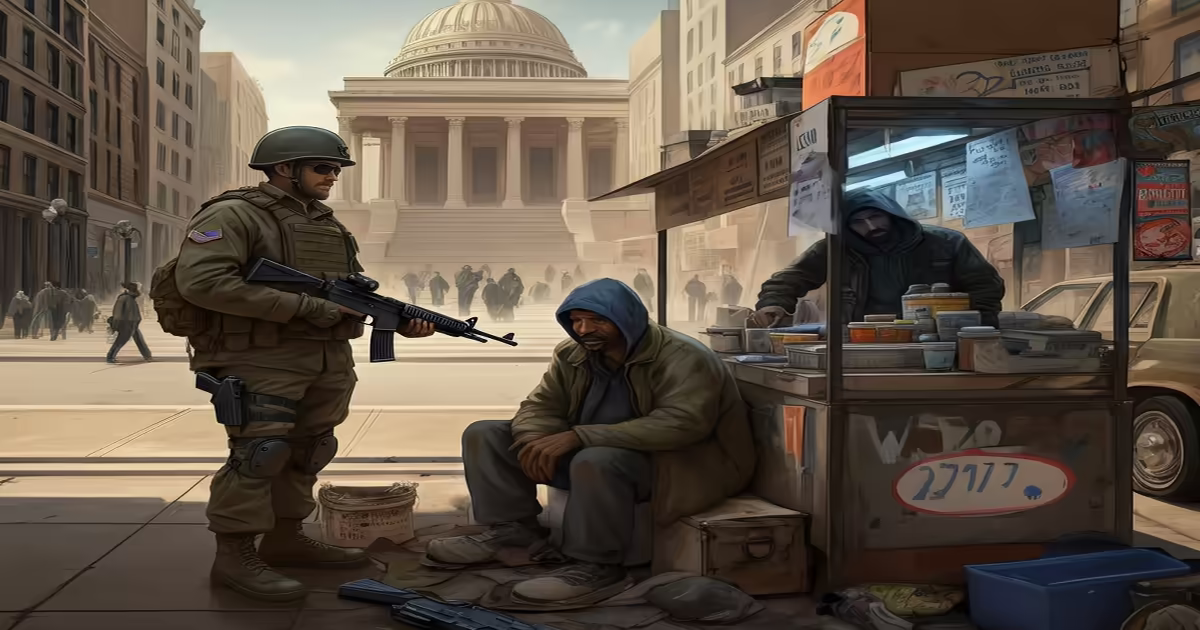 National Guard Deployment in D.C. Sparks Mixed Reactions from Homeless Residents and Local Vendors