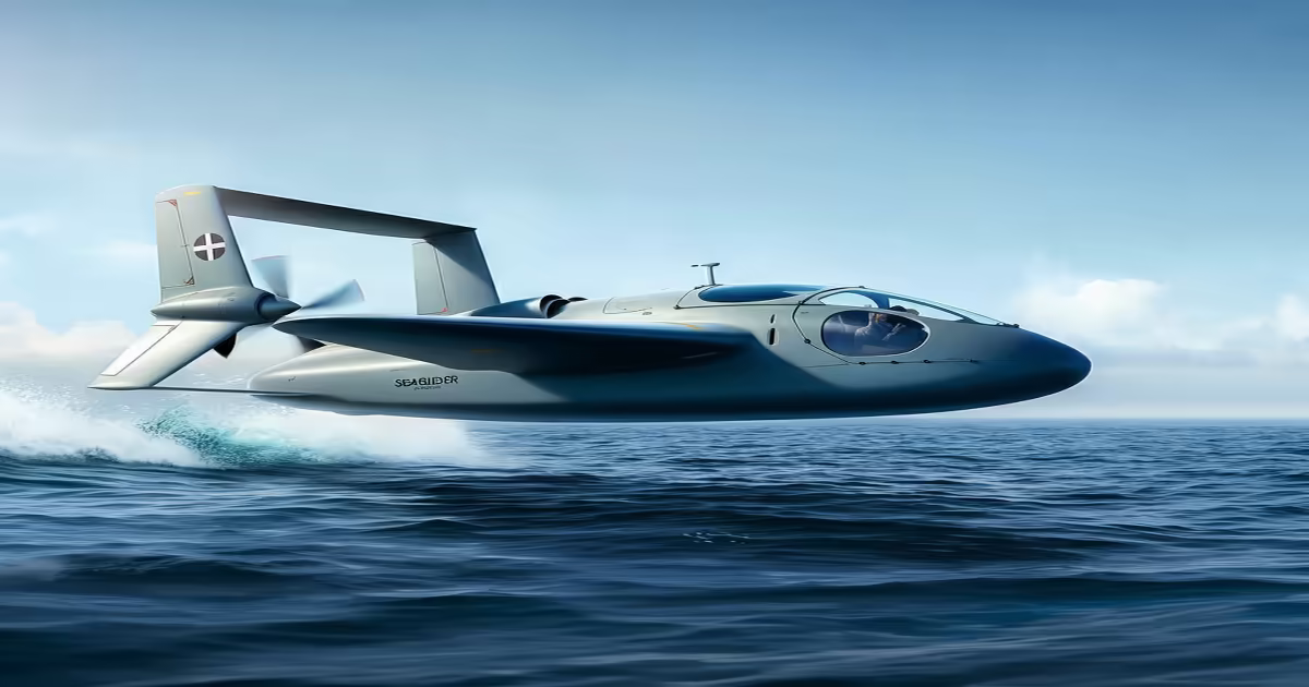 A Seaglider Aiming to Reshape Coastal Travel and Warfare