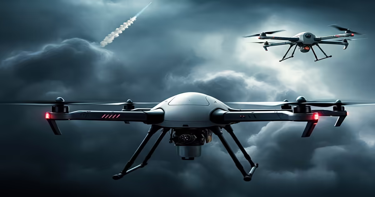 Main image to the post Russia Downs Dozens of Ukrainian Drones in Overnight Attacks
