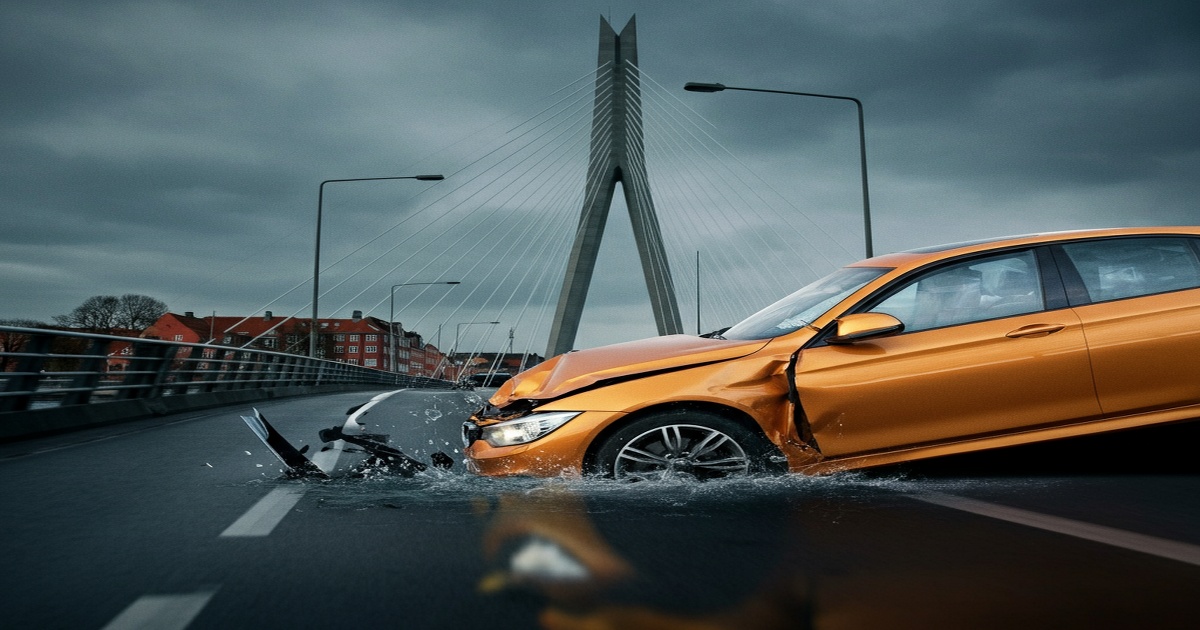 Main image to the post Car Crash on Copenhagen Bridge Leaves Several Injured