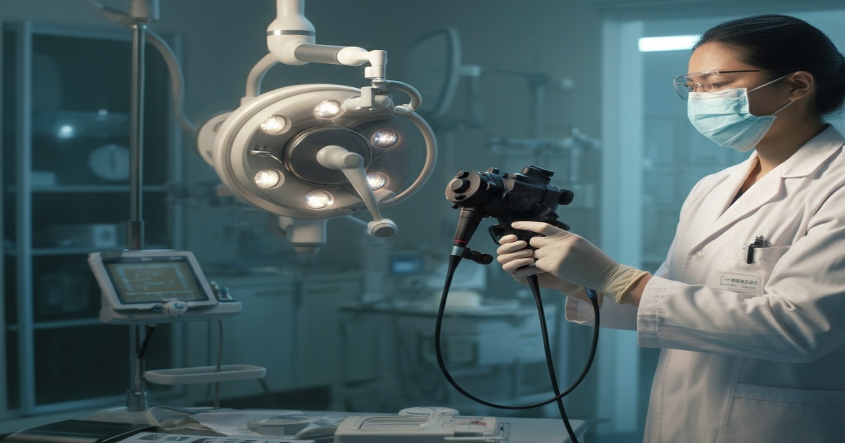 Main image to the post International Doctors Hone Endoscopy Skills in Beijing Training Program